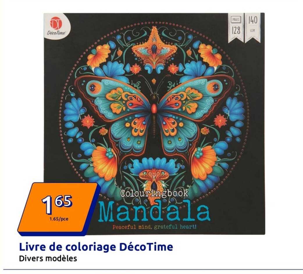 Livre de coloriage DécoTime