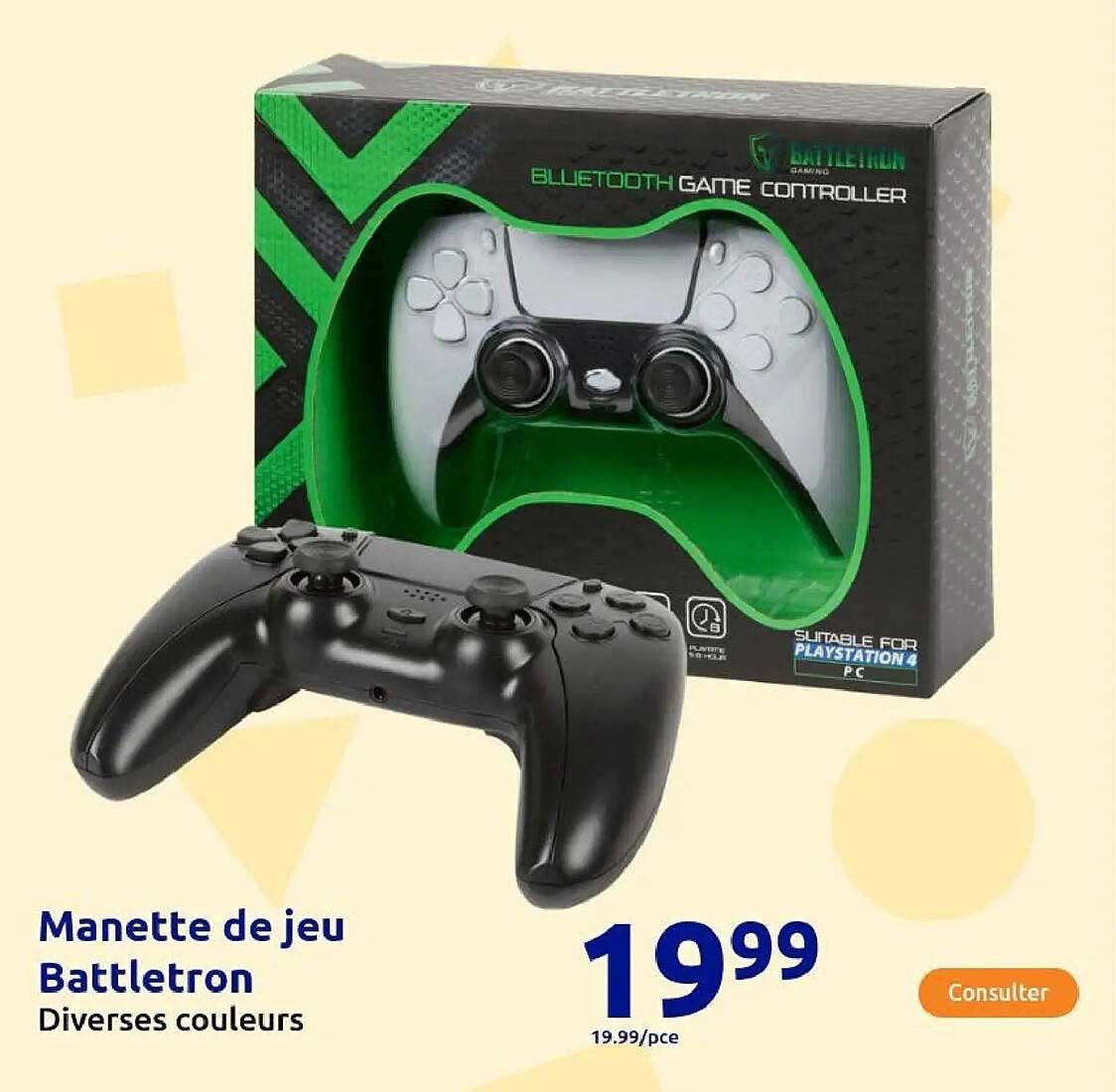 Manette de jeu Battletron