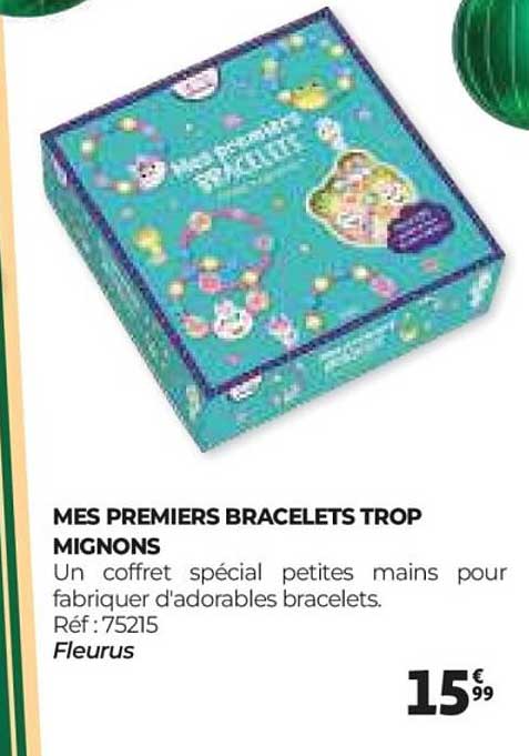 MES PREMIERS BRACELETS TROP MIGNONS