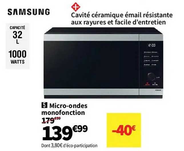 Micro-ondes monofonction