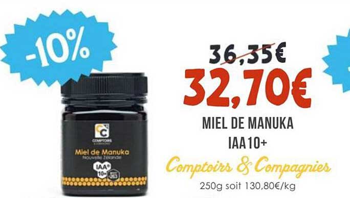MIEL DE MANUKA IAA10+