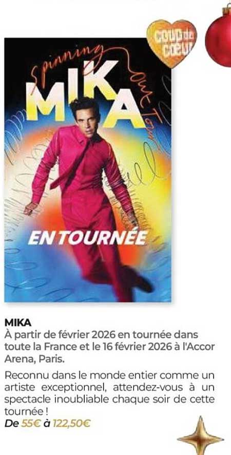 MIKA EN TOURNÉE