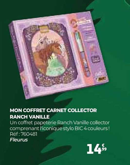 MON COFFRET CARNET COLLECTOR RANCH VANILLE