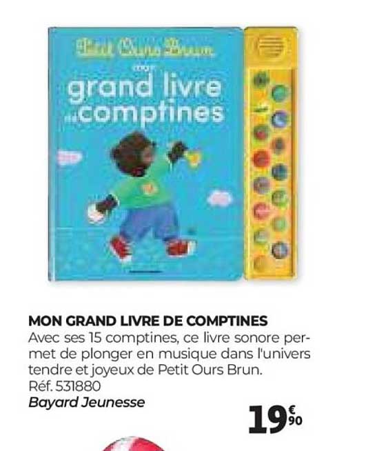 MON GRAND LIVRE DE COMPTINES