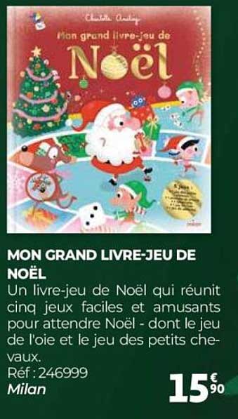 MON GRAND LIVRE-JEU DE NOËL