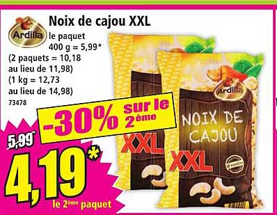 Noix de cajou XXL