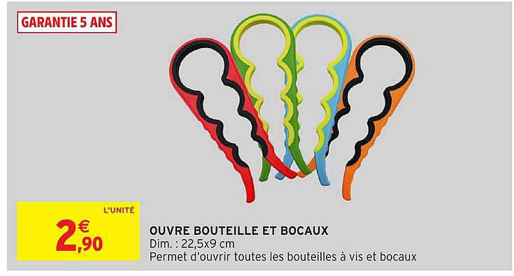 OUVRE BOUTEILLE ET BOCAUX