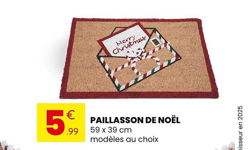 PAILLASSON DE NOËL