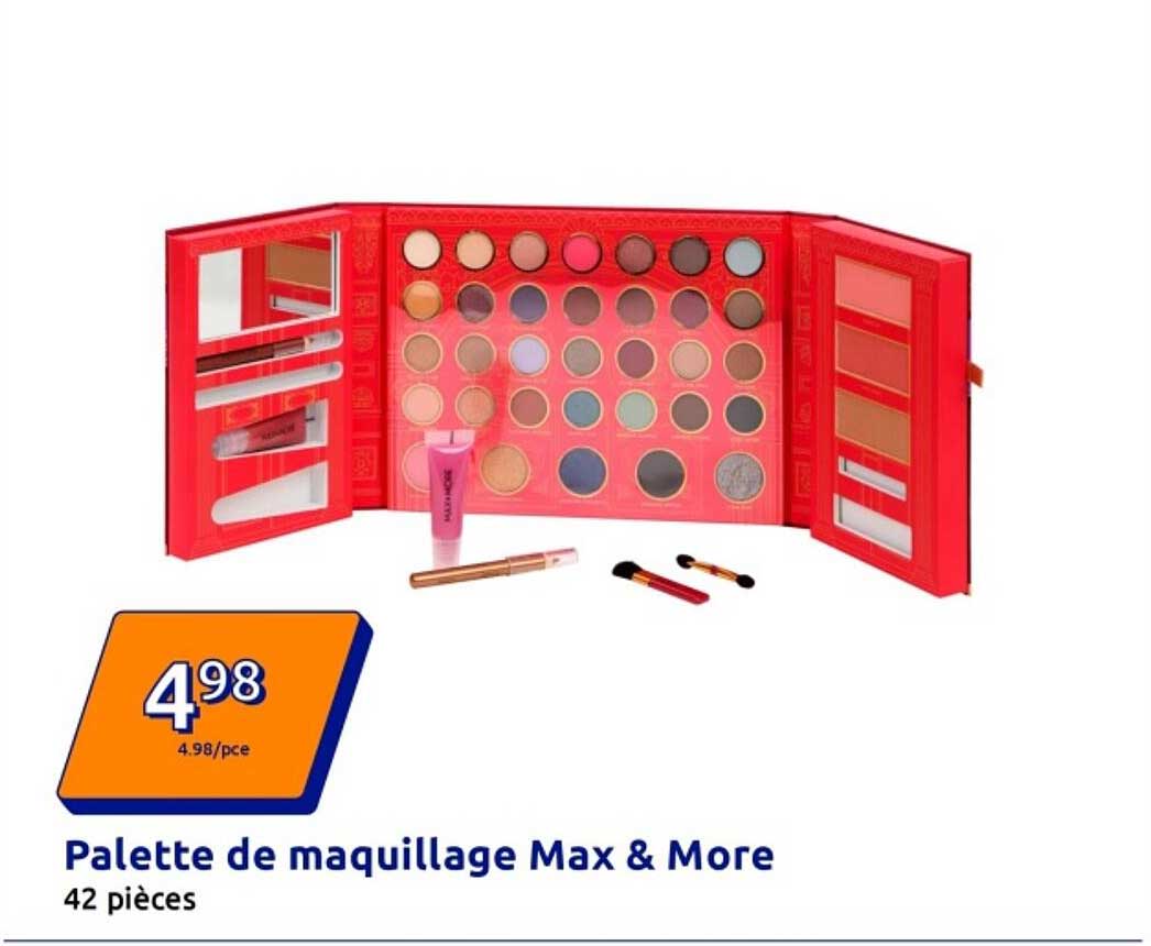Palette de maquillage Max & More