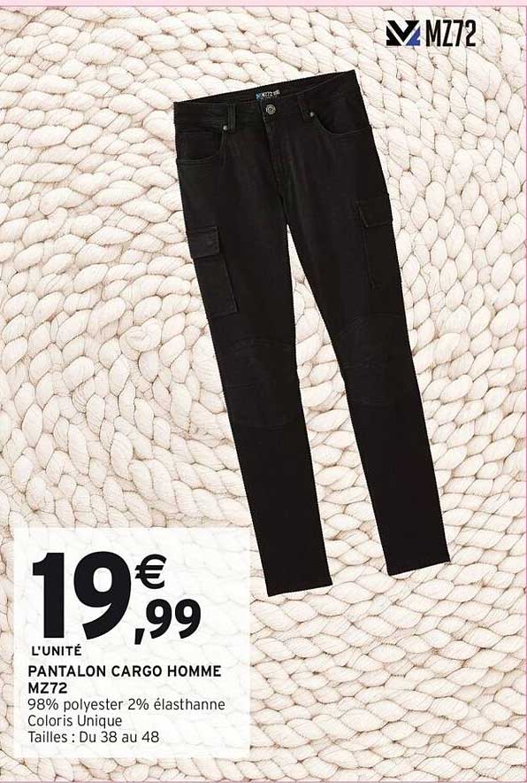 PANTALON CARGO HOMME MZ72