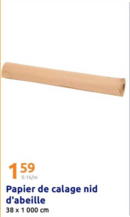 Papier de calage nid d'abeille