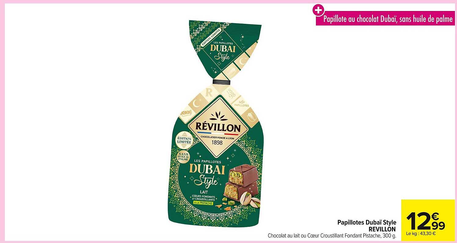 Papillotes Dubai Style REVIELLON