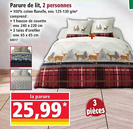 Parure de lit, 2 personnes