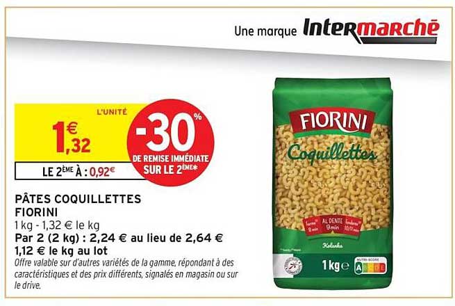 PÂTES COQUILLETTES FIORINI