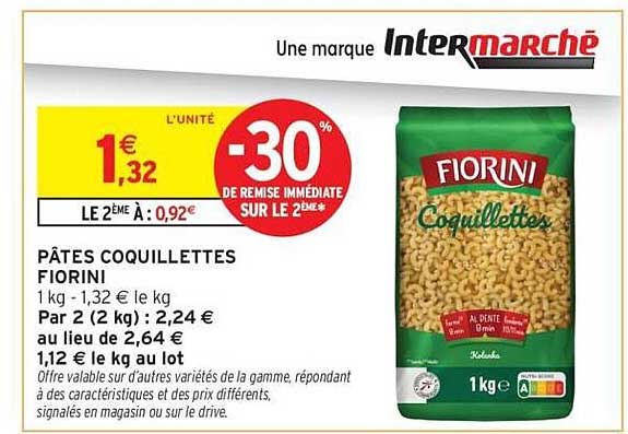 PÂTES COQUILLETTES FIORINI