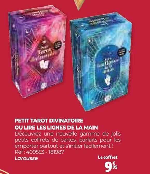 PETIT TAROT DIVINATOIRE OU LIRE LES LIGNES DE LA MAIN