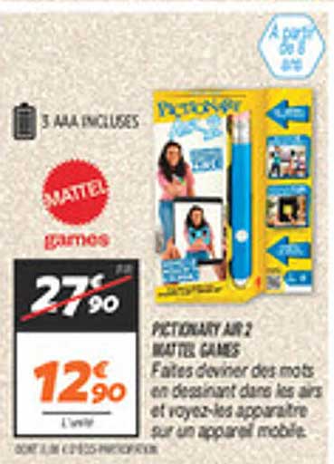 PICTIONARY AIR ? MATTEL GAMES