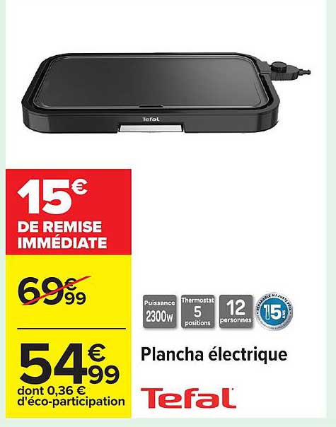 Plancha électrique