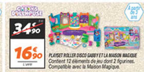 PLAYSET ROLLER BOBBY ET LA MAISON MAGIQUE