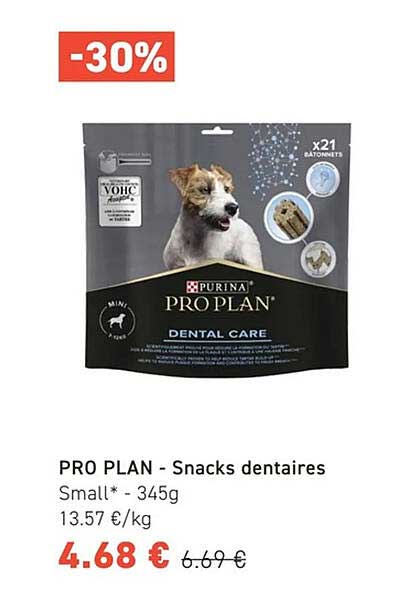 PRO PLAN - Snacks dentaires