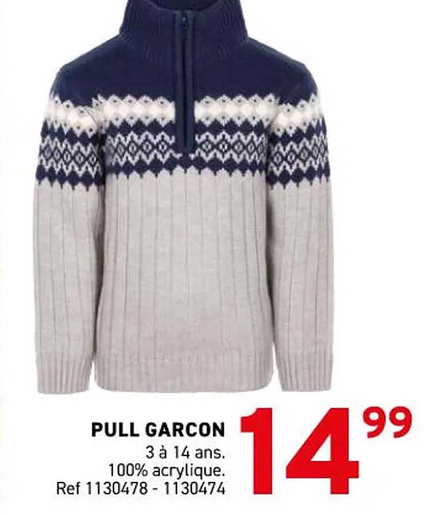 PULL GARCON