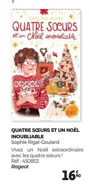 QUATRE SŒURS ET UN NOËL INOUBLIABLE
