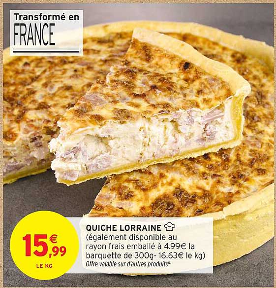 QUICHE LORRAINE
