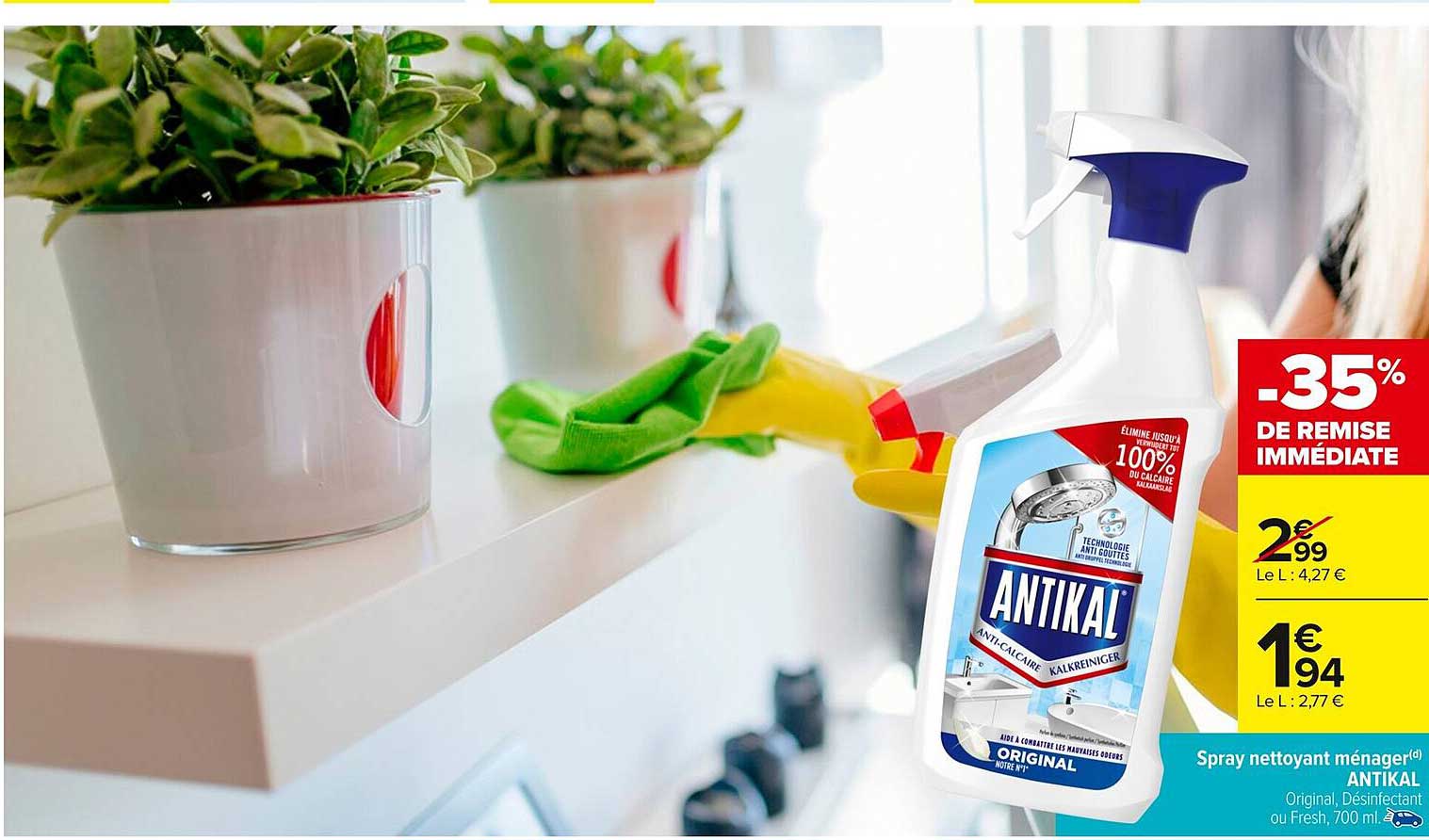 Remise immédiate de 35% sur Antikal