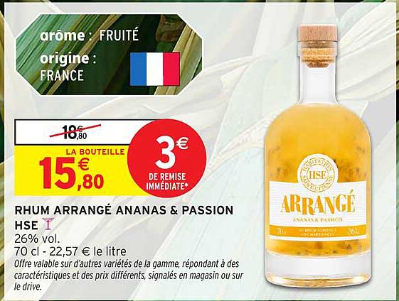 RHUM ARRANGÉ ANANAS & PASSION