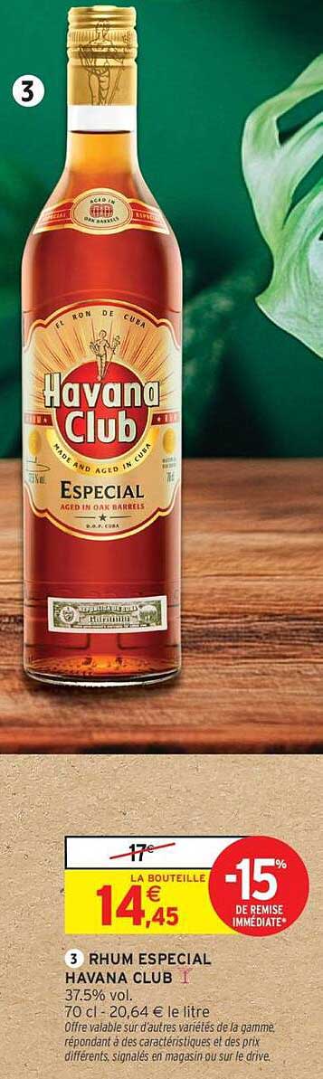RHUM ESPECIAL HAVANA CLUB