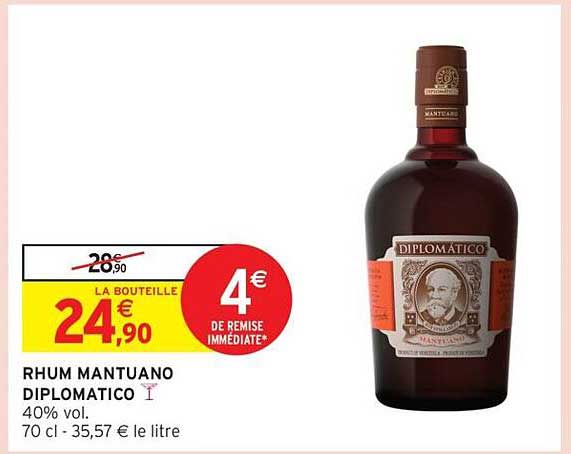 RHUM MANTUANO DIPLOMATICO