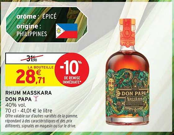 RHUM MASSKARA DON PAPA