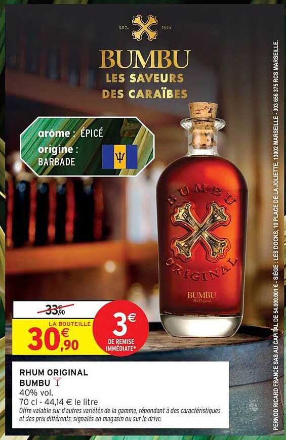 RHUM ORIGINAL BUMBU