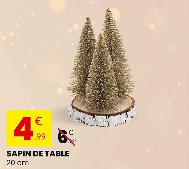 Sapin de table