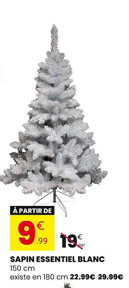 SAPIN ESSENTIEL BLANC
