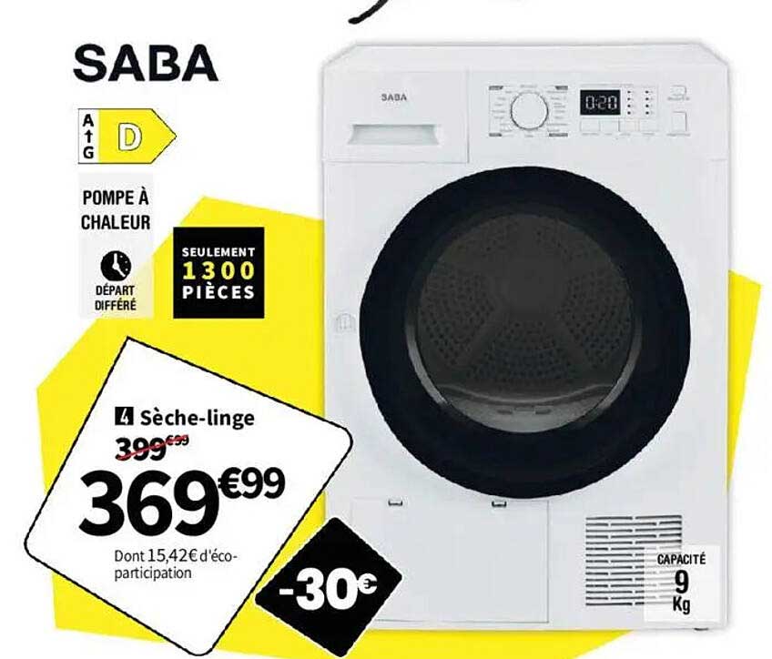 SECHE-LINGE SABA