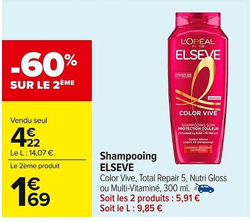 Shampooing ELSEVE
