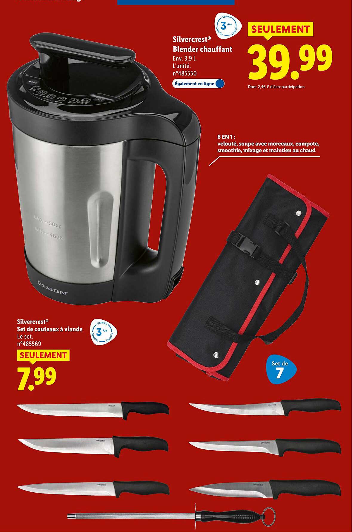 Silvercrest® Blender chauffant