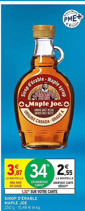 SIROP D'ÉRABLE MAPLE JOE