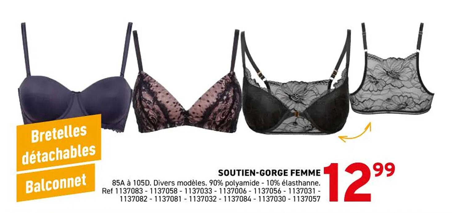 SOUTIEN-GORGE FEMME