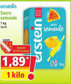 Sucre semoule