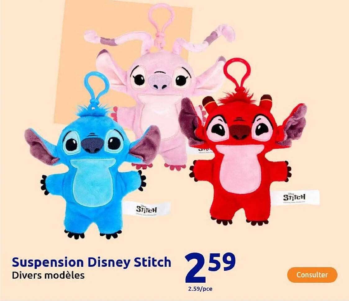 Suspension Disney Stitch