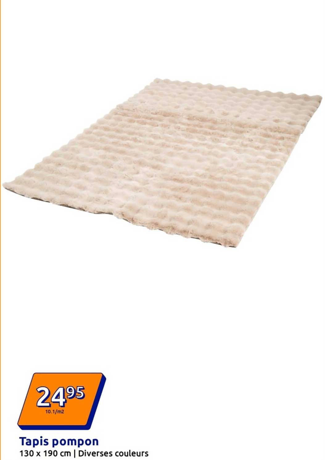 Tapis pompon