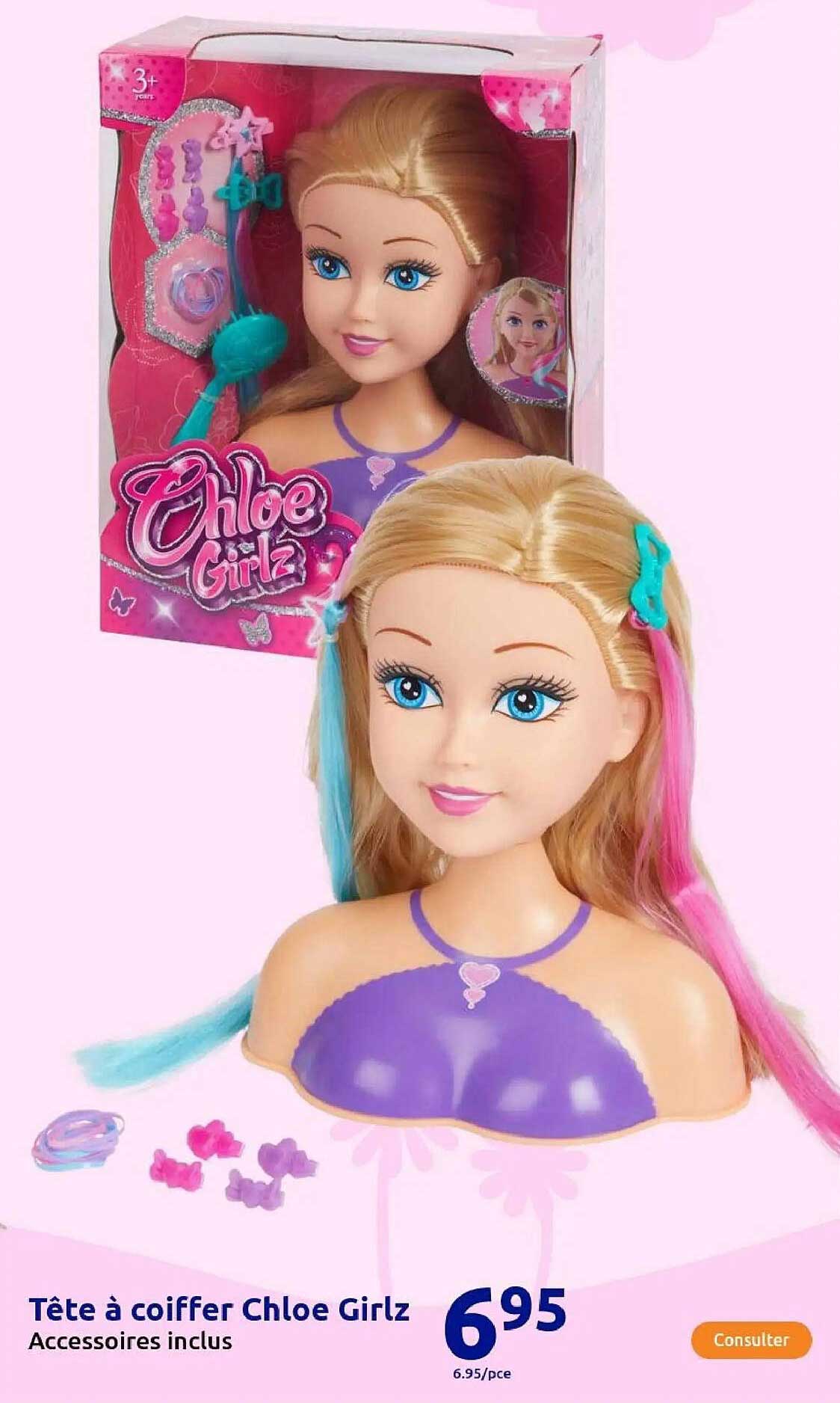 Tête à coiffer Chloe Girlz