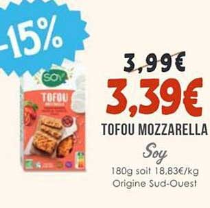 TOFOU MOZZARELLA Soy