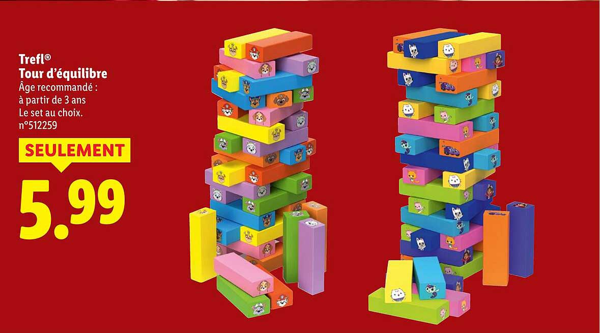 Trefl® Tour d'équilibre