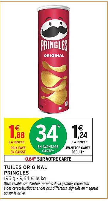 TUILES ORIGINAL PRINGLES