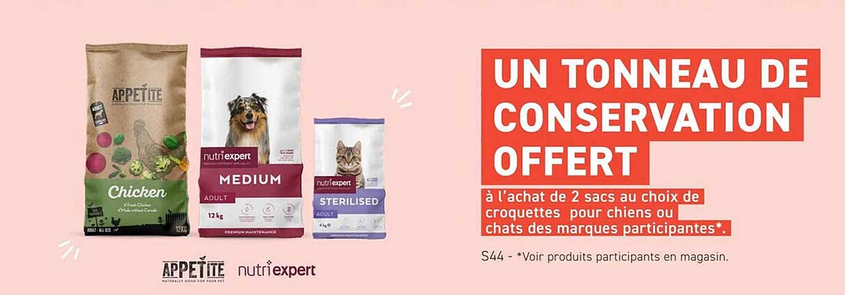 UN TONNEAU DE CONSERVATION OFFERT