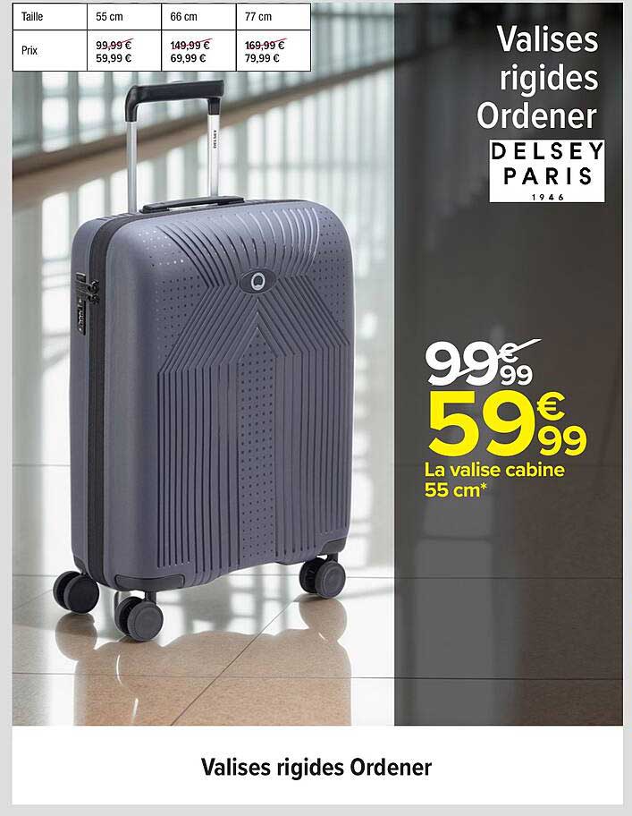 Valises rigides Ordener