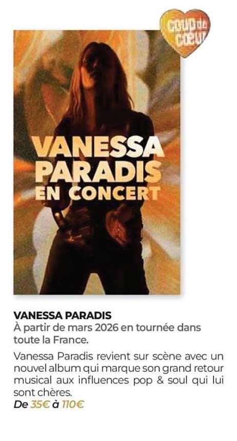 VANESSA PARADIS EN CONCERT